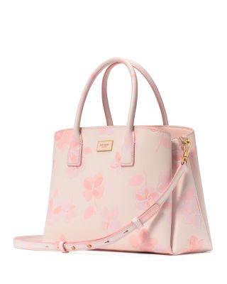 Serena Spring Pansies Satchel 