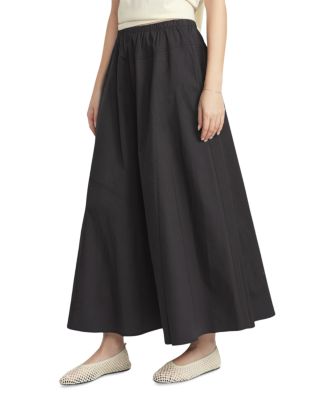 Poplin A Line Skirt
