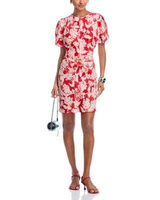 Gather Waist Mini Dress