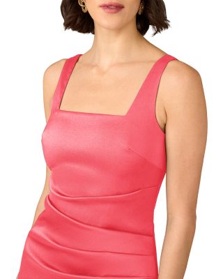 Stretch Mikado Midi Dress