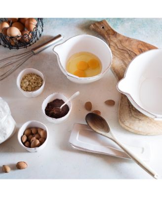 Lastra White Large Mixing Bowl