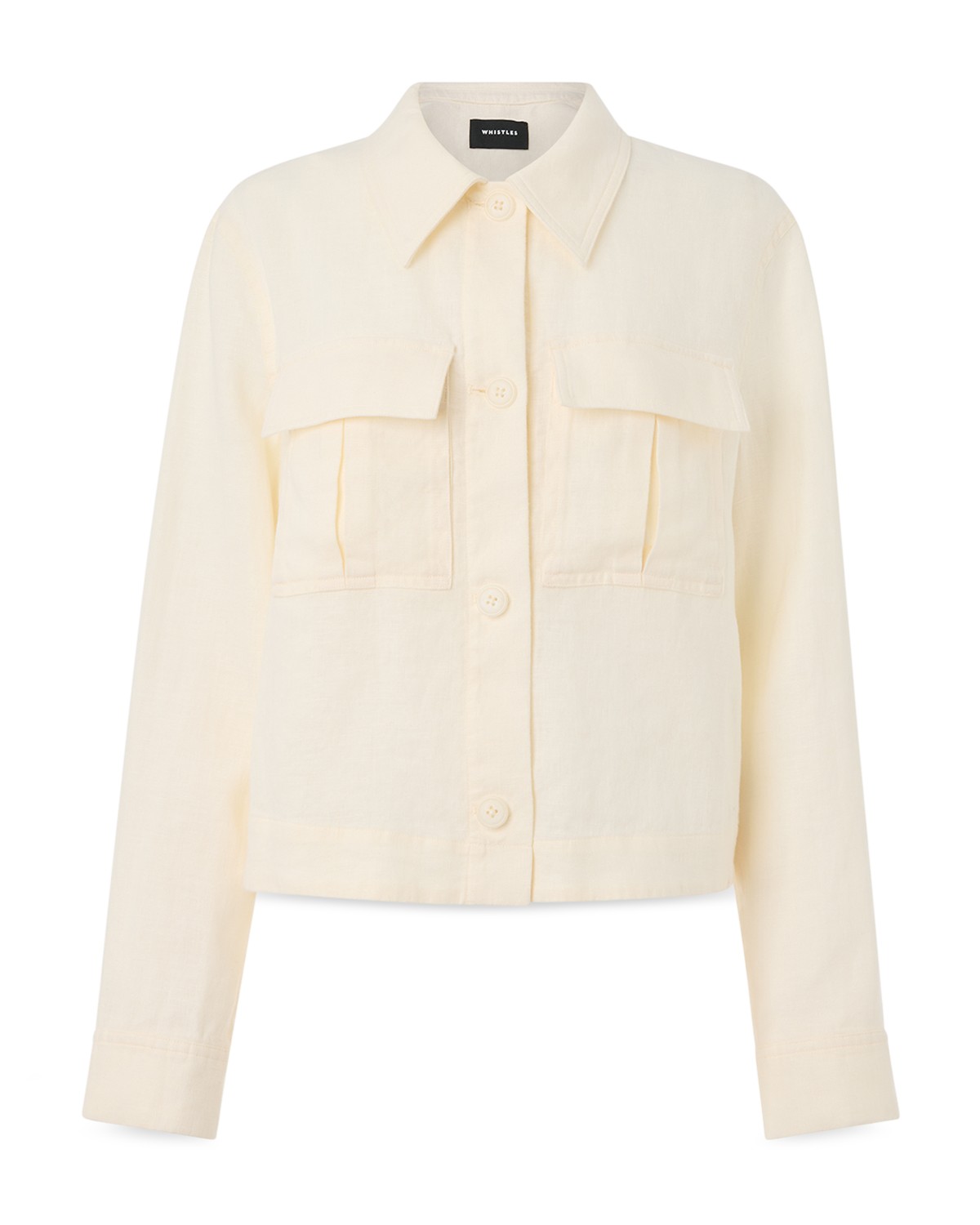 Abby Linen Casual Jacket