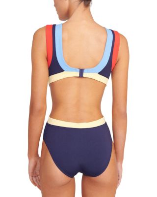 Dolce One Piece Swimsuit in Navy Colorblock