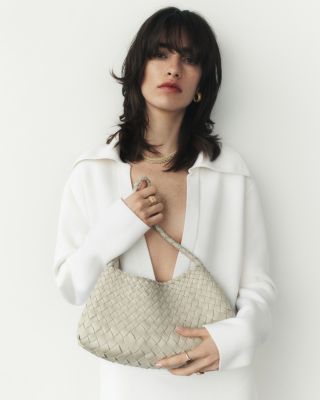 【DRAGON DIFFUSION】Rosanna Bag Dragon Diffusion - Rosanna Tan Woven Leather Bag