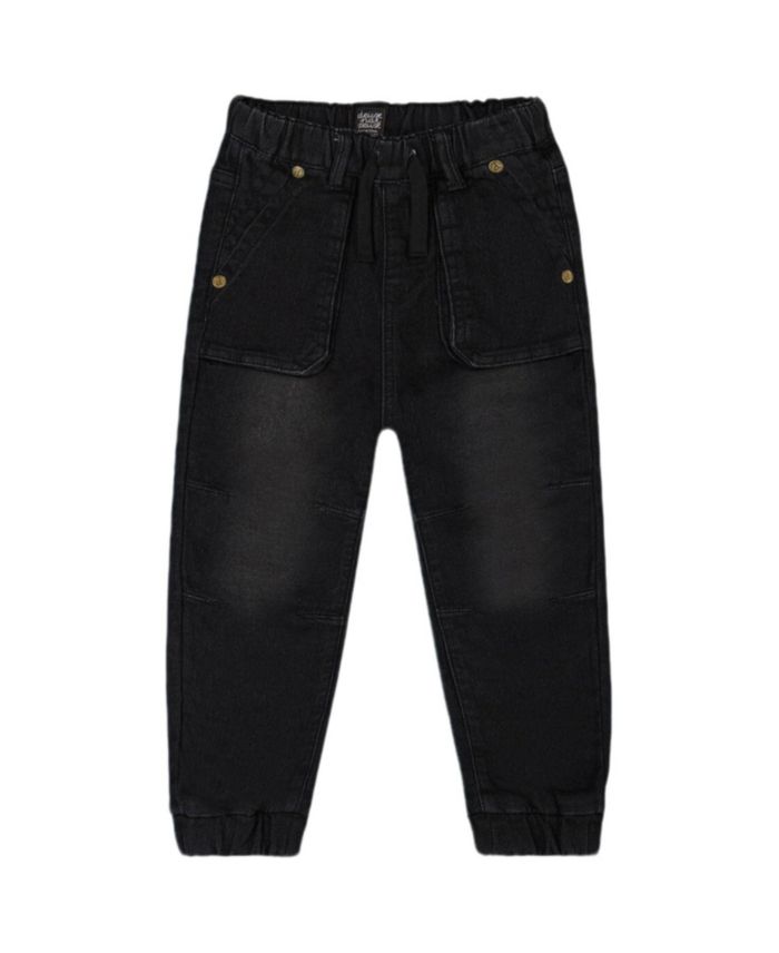 Boys' French Terry Denim Jogger Pant Jeans - Baby
