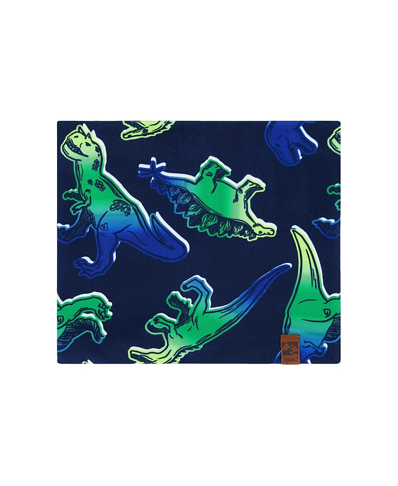 Deux par Deux Boys' Printed Neck Tube Blue - Little Kid, Big Kid