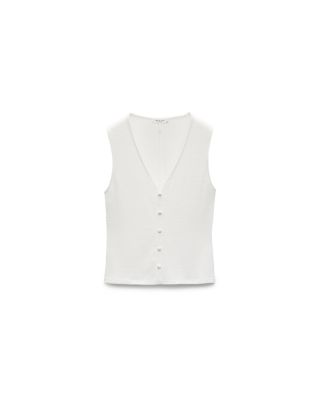 The Knit Button Up Tank