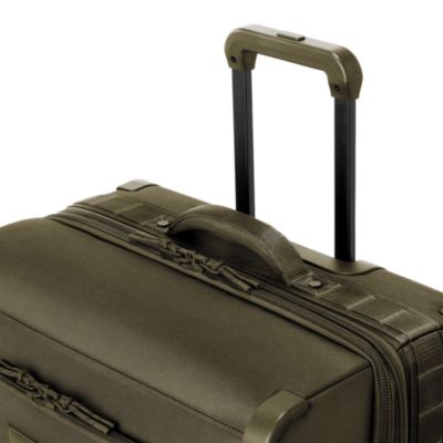 Sydney 25" Checked Rolling Suitcase, Dark Moss