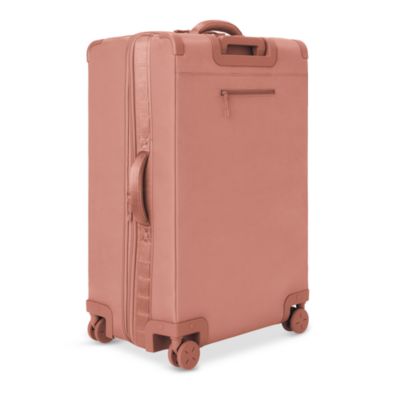 Sydney 28.5" Checked Rolling Suitcase, Warm Dust