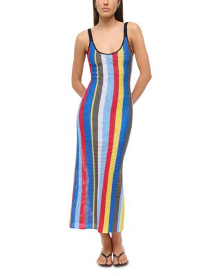 STAUD - Jessica Crochet Maxi Cover-Up Dress
