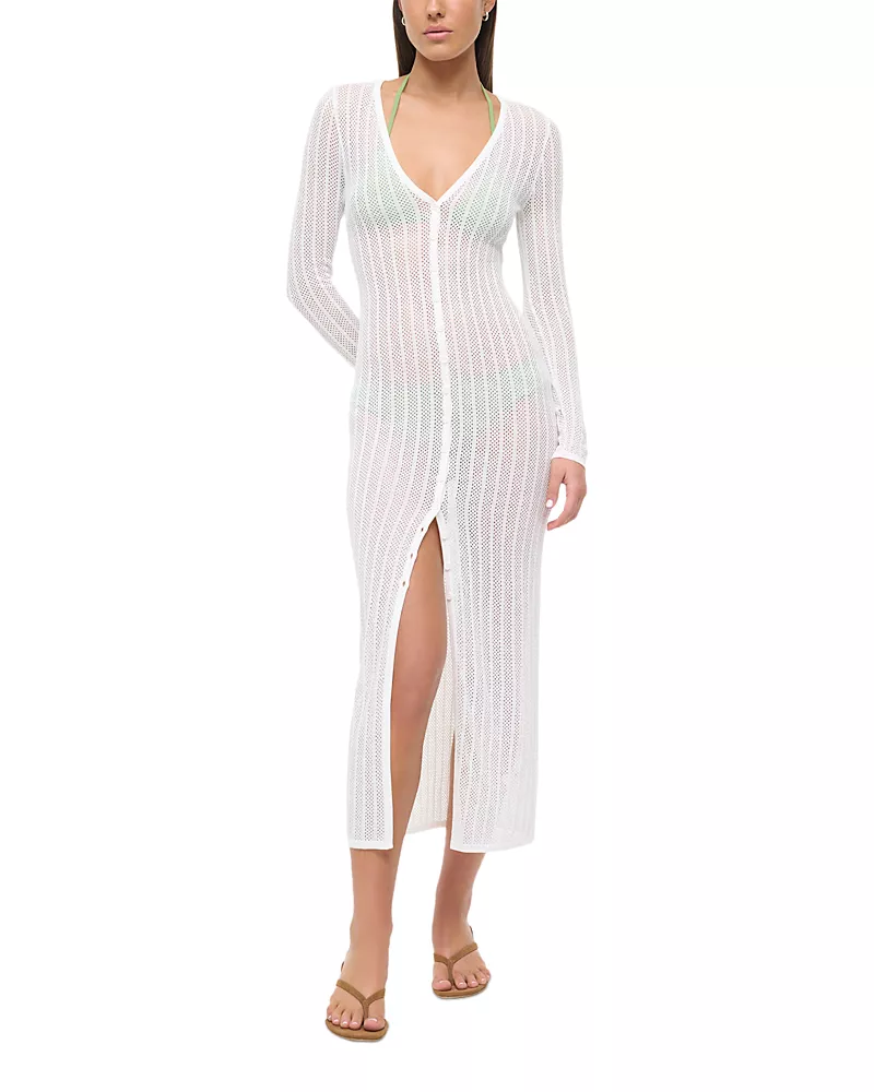 Staud Shocko Dress Swim Cover-Up