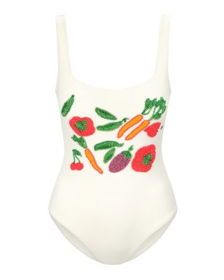 Lea Beaded One Piece Swimsuit