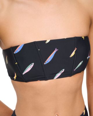 STAUD - Mala Bandeau Bikini Top