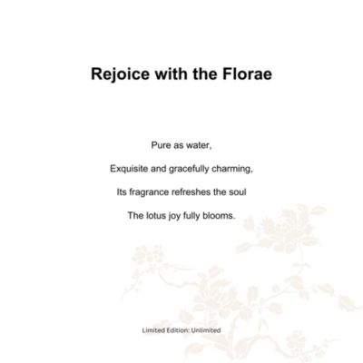 Rejoice With The Florae Crystal Art Sculpture