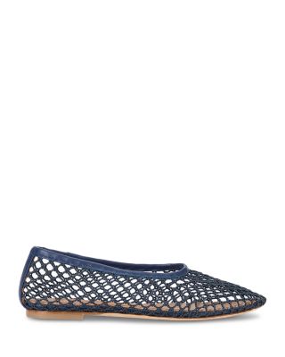 STAUD Women's Alba Net Ballet Flats | Bloomingdale's