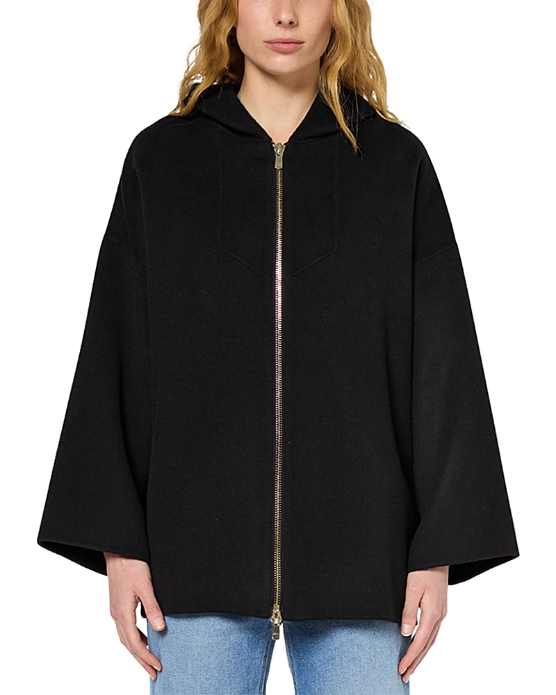 Shop Gerard Darel Solene Wool Hooded Coat