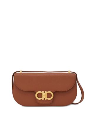 FERRAGAMO - Double Gancini Crossbody Bag