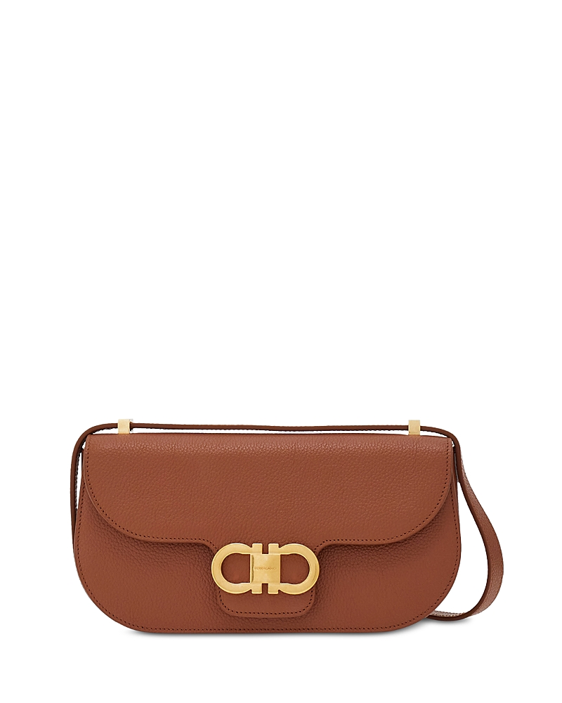 Ferragamo Double Gancini Crossbody Bag