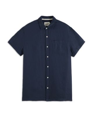 Core Regular Fit Short Sleeve Linen Shirt  