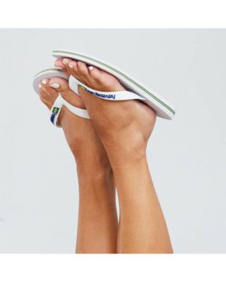 Women's Brazil Logo Flip Flop Sandals