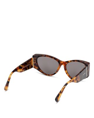 Hinge Cat Eye Sunglasses, 58mm