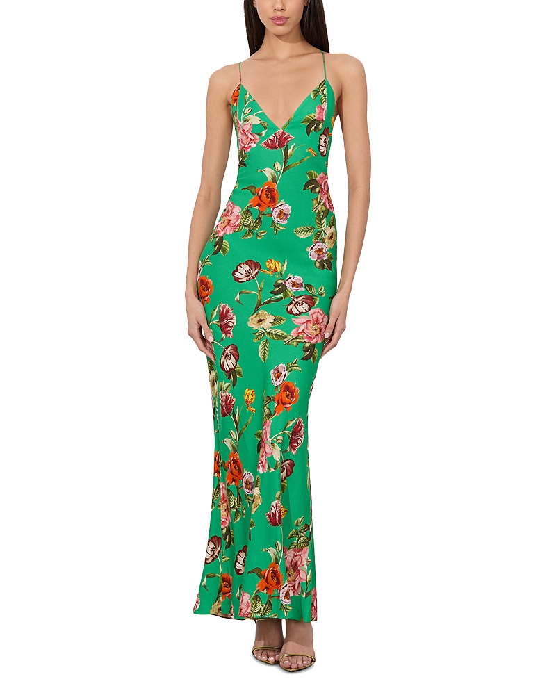 Shop Alice And Olivia Loma V Neck Cami Maxi Dress