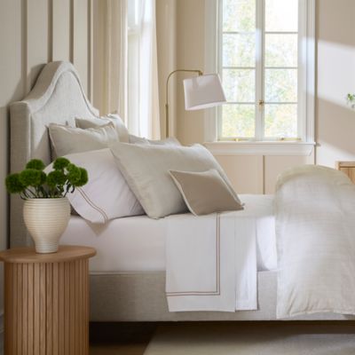 Gianna Textured Sateen Jacquard Sham, Standard