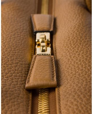 Large Leather Top-Handle Bag