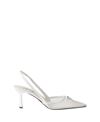  Women's Mesh Fabric Slingback Pumps