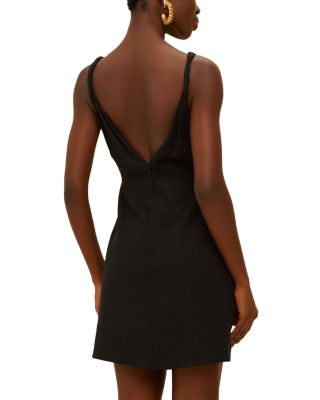 Rose Pipping Mini Dress