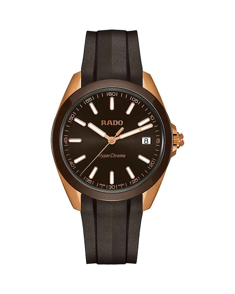 Rado Hyperchrome Watch, 42mm In Brown