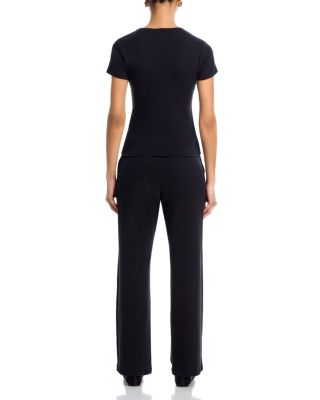 Nando Slim Fit Tee & Lounge Pant Set