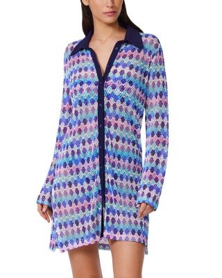 Long Sleeved Blouse Swim Cover Up