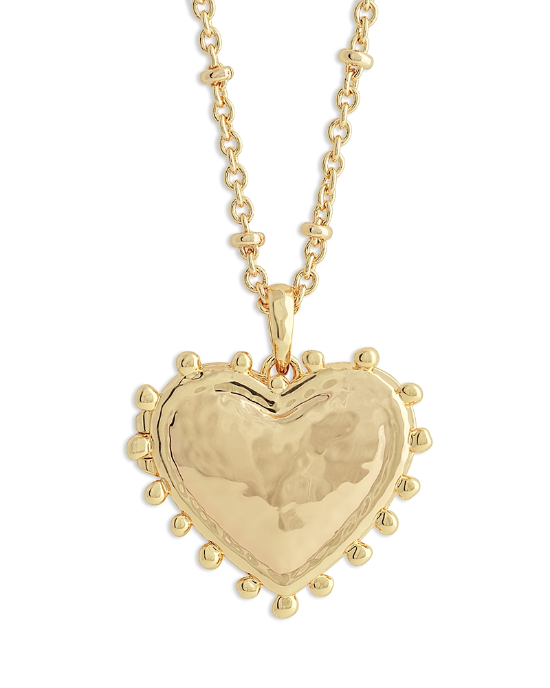 Anabel Aram Large Heart Locket Pendant Necklace, 16