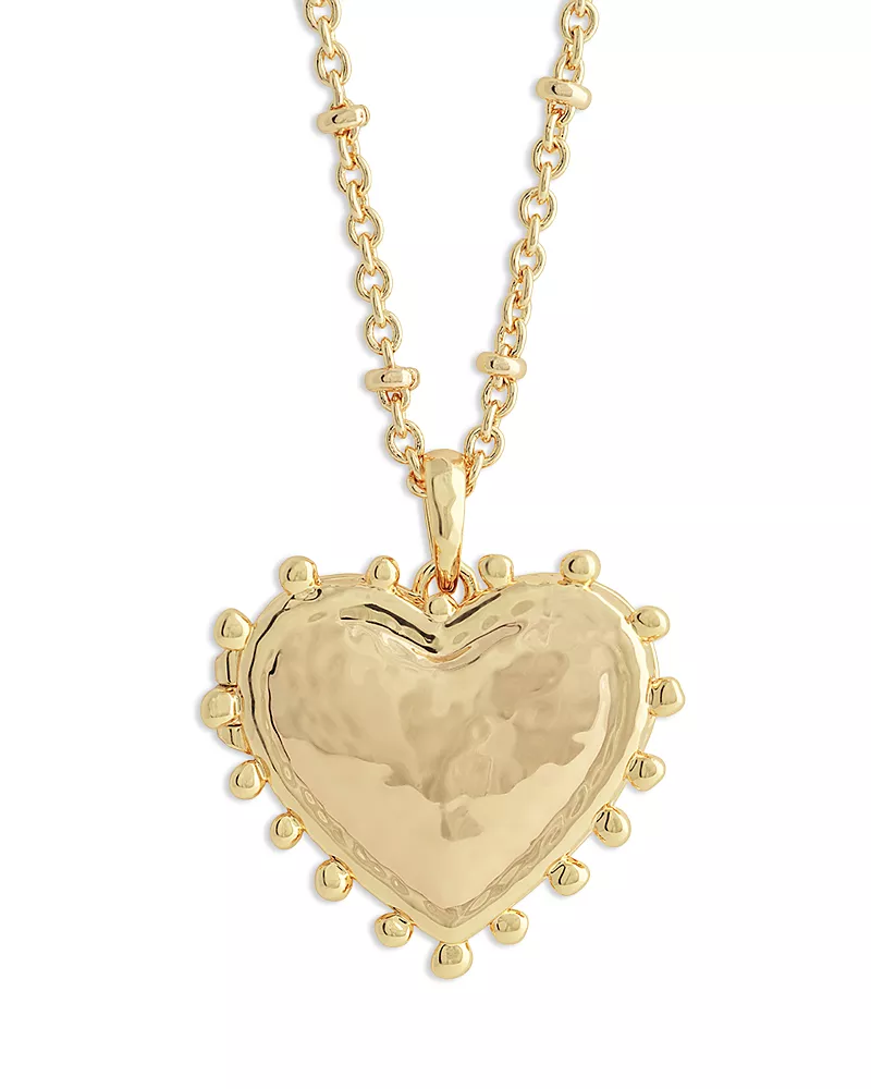Anabel Aram Large Heart Locket Pendant Necklace, 16