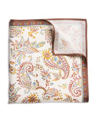 Paisley Silk Pocket Square - Exclusive