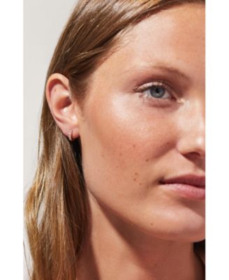 Suzanne Huggie Hoop Earrings