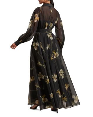 black and gold ted baker dress Ted Baker Gold/Black Dress Size Medium – The Wardrobe main image 1