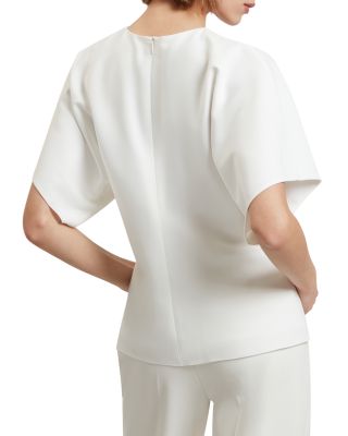 Lahnaa Slouch Sleeve Waisted Top