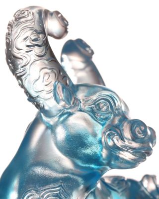 Ruyi's Twelve Blessings - Daring Bull Zodiac Crystal Figurine