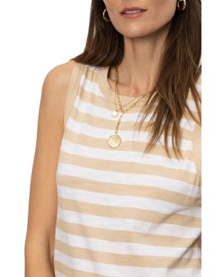 Contrast Trim Maxi Dress