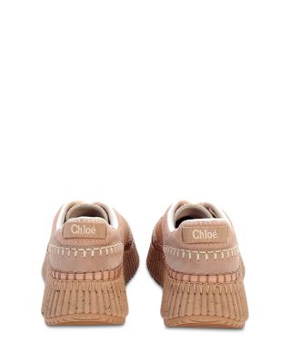 Women's Nama Suede Platform Low Top Sneakers