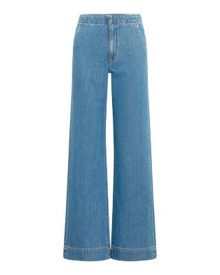 The Clean Denim High Rise Trouser Jeans in Revelation