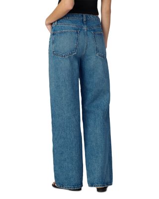 The Ryan High Rise Drawcord Jeans in Impact