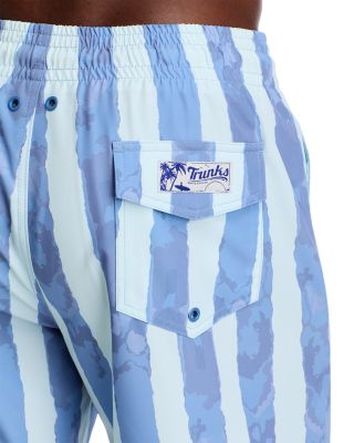 Sano Abstract Stripe  6.5&amp;quot; Swim Trunks