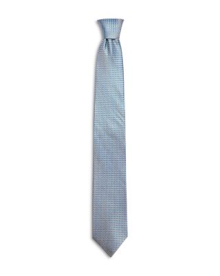 Woven Geometric Silk Tie - Exclusive