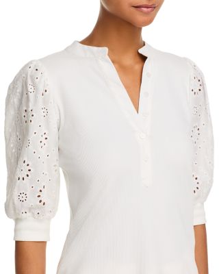 Kaleigh Mixed Media Tee