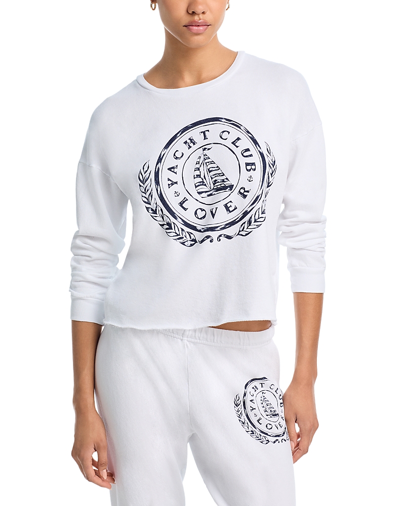 AQUA TESSA YACHT CLUB SWEATSHIRT - 100% EXCLUSIVE