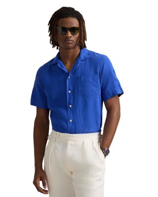 Polo Ralph Lauren - Classic Fit Slub Linen Camp Shirt