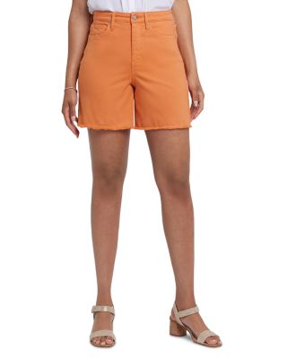 NYDJ - Berkyn Relaxed High Rise Jean Shorts in Optic White